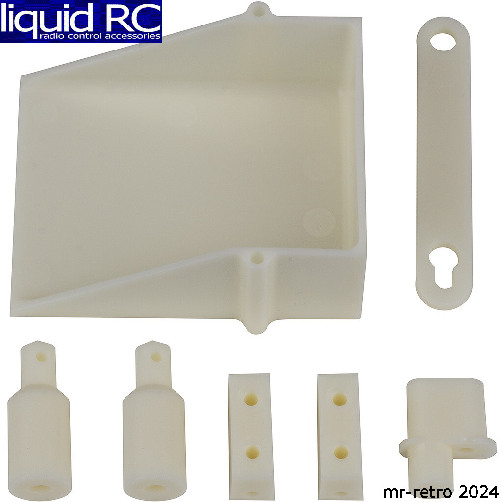 Associated 7811 RC10 Battery Cup Servo Body Antenna Mount