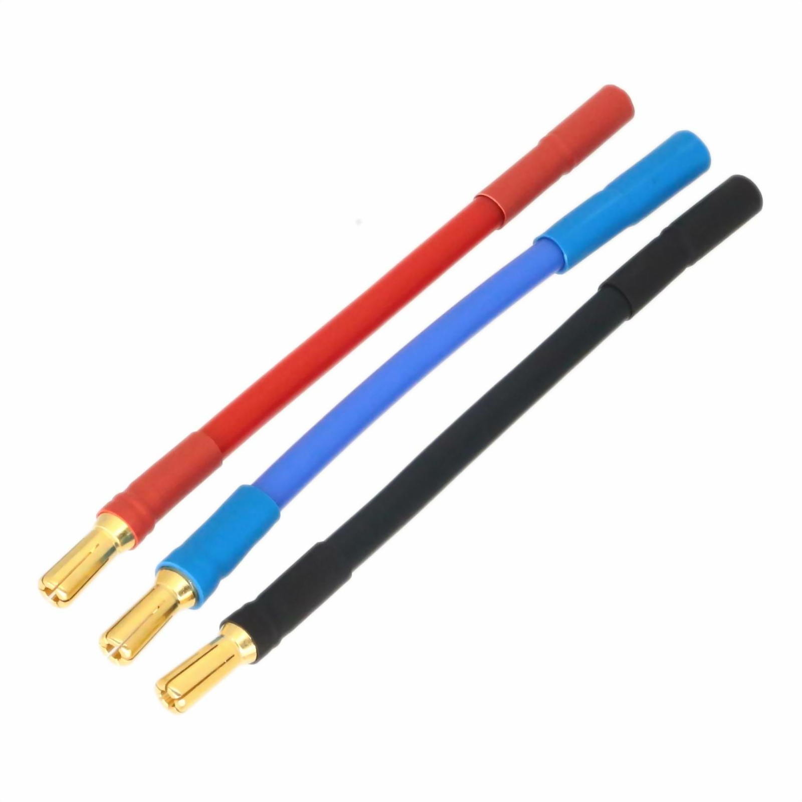 1set RC Brushless Motor ESC Controller 5mm Bullet M/F 10AWG 4~20″ Extension wire