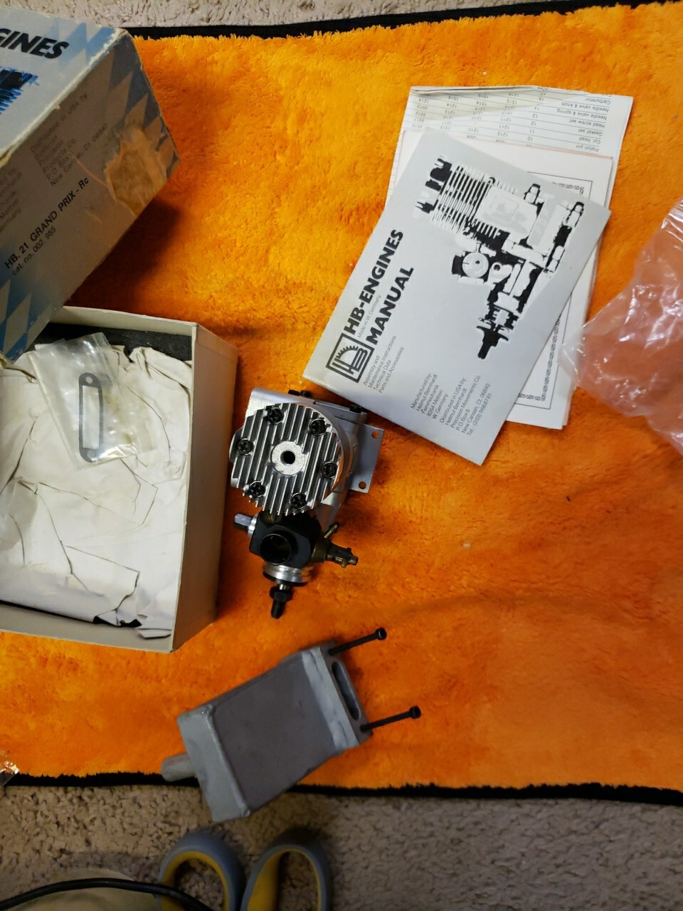 HB Engine – HB 61 RC W/HB Carb – Made in Germany – New