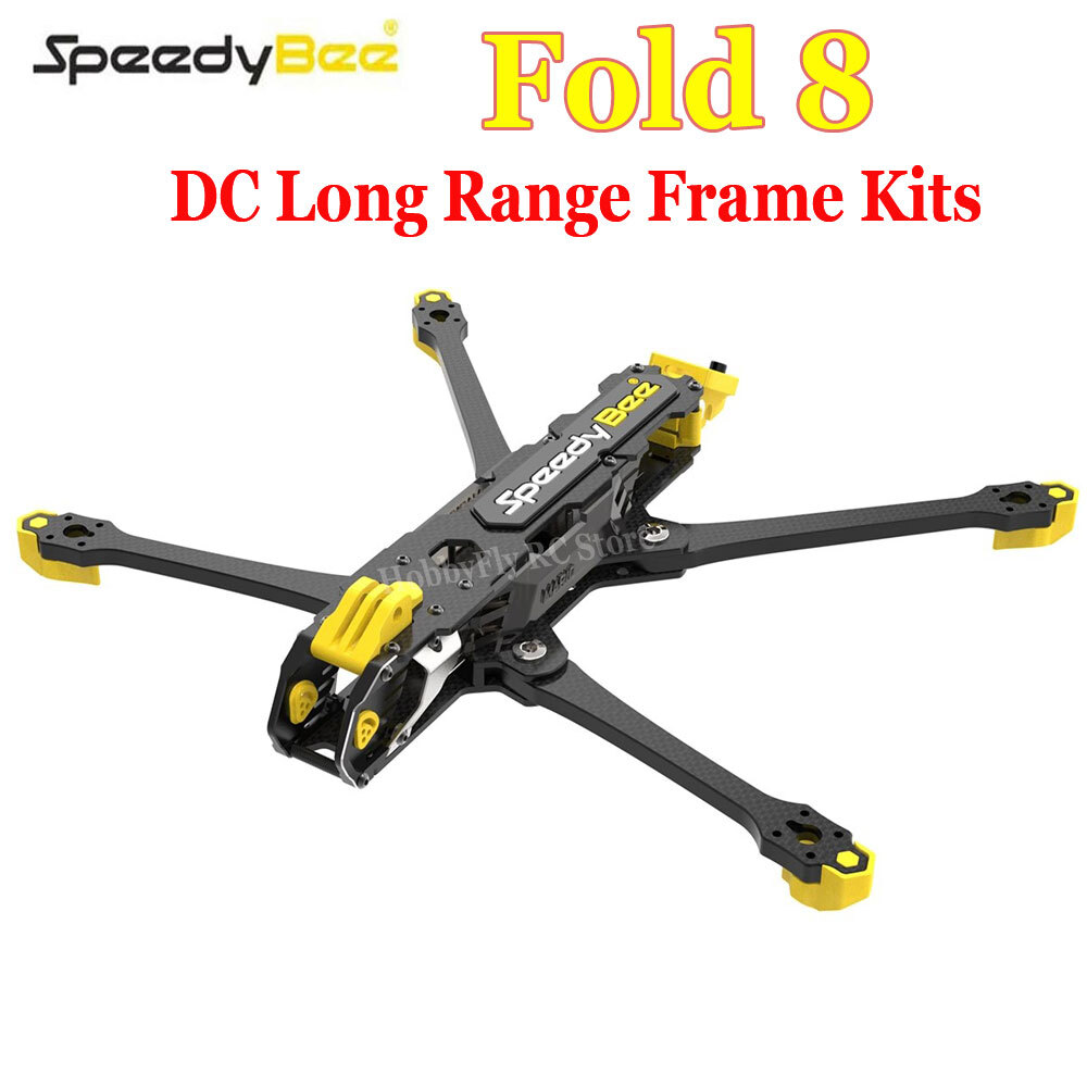 SpeedyBee Fold 8 Inch DC Frame Long Range Foldable Kit for FPV O3 Air Unit