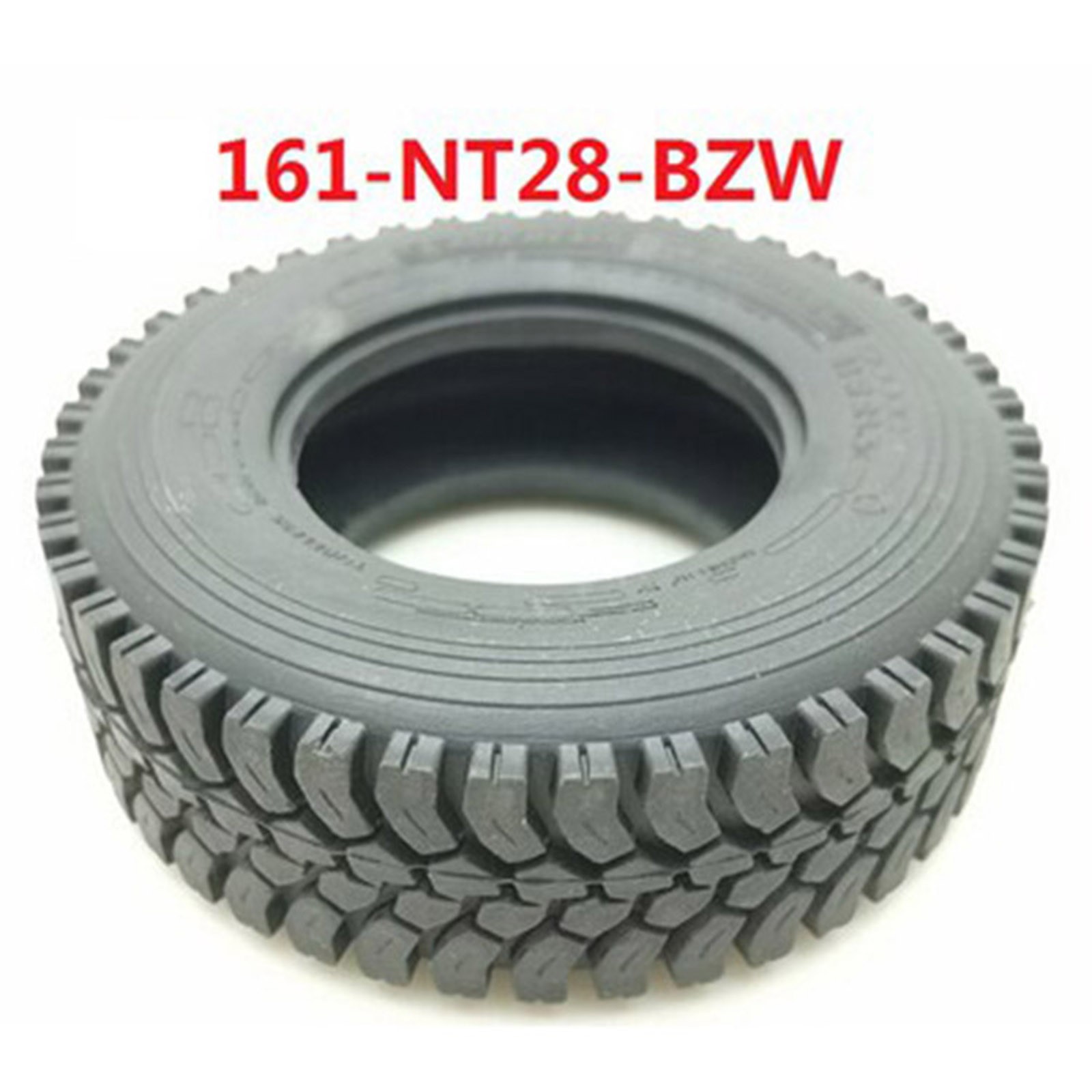 2* Rubber Tyre Tires for Tamiya 1/14 770S 56368 Trailer RC Truck Buggy Car Parts
