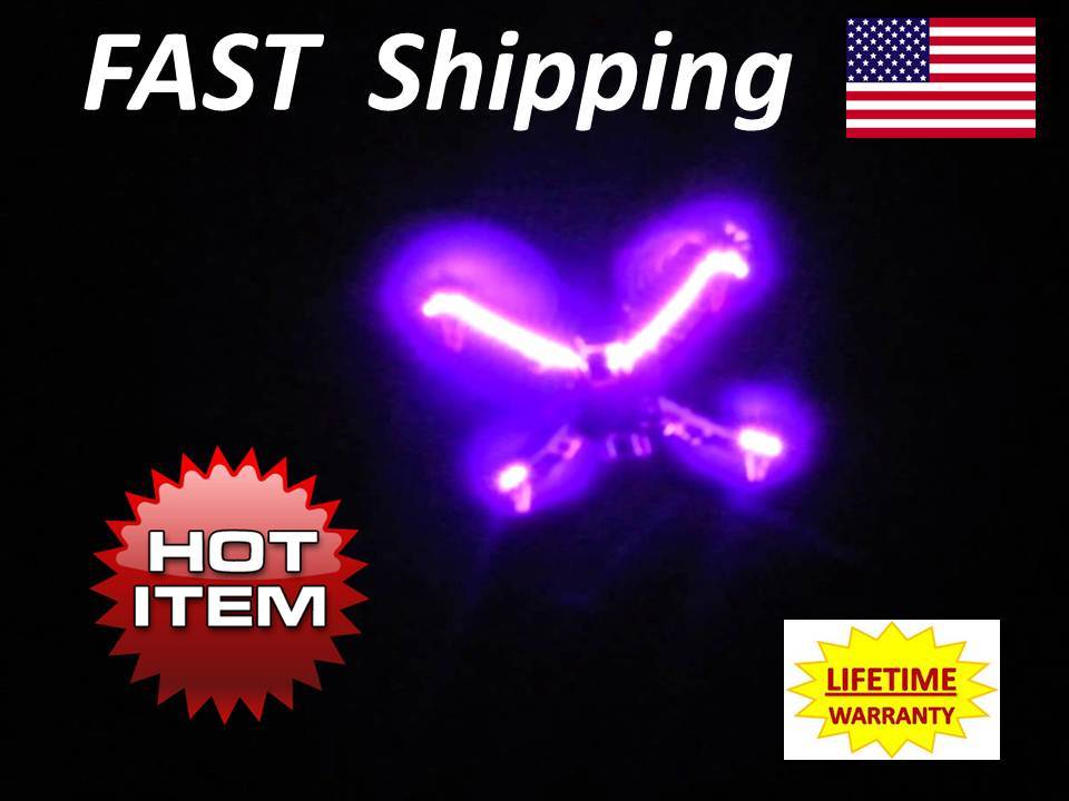 Drone / Multicopter – LED light kit – all colors GREEN red BLUE hid white ORANGE