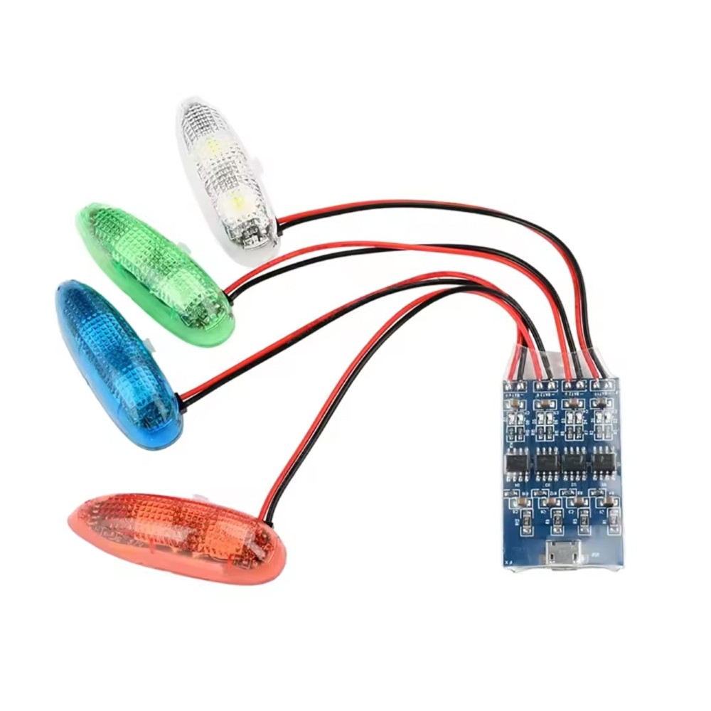WIRELESS Rechargeable Navigation Lights ZMR Model III ACP6510 Factory Sealed New