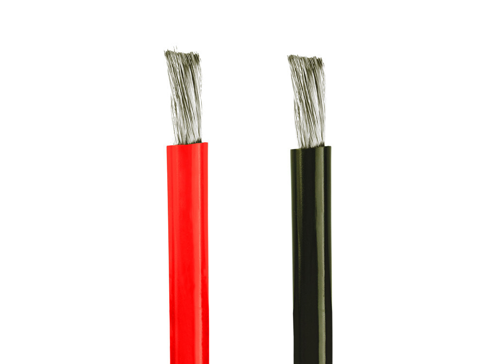 COMMON SENSE RC WS10AWG-3BR 10 GAUGE SILICONE WIRE, 3ft BLACK/ 3ft RED