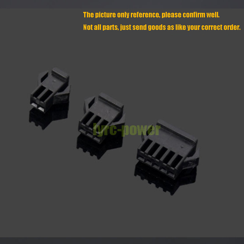 20pairs SM 2.54mm 5 Pin Socket Crimp Connector Plug for Computer Car Drone Motor