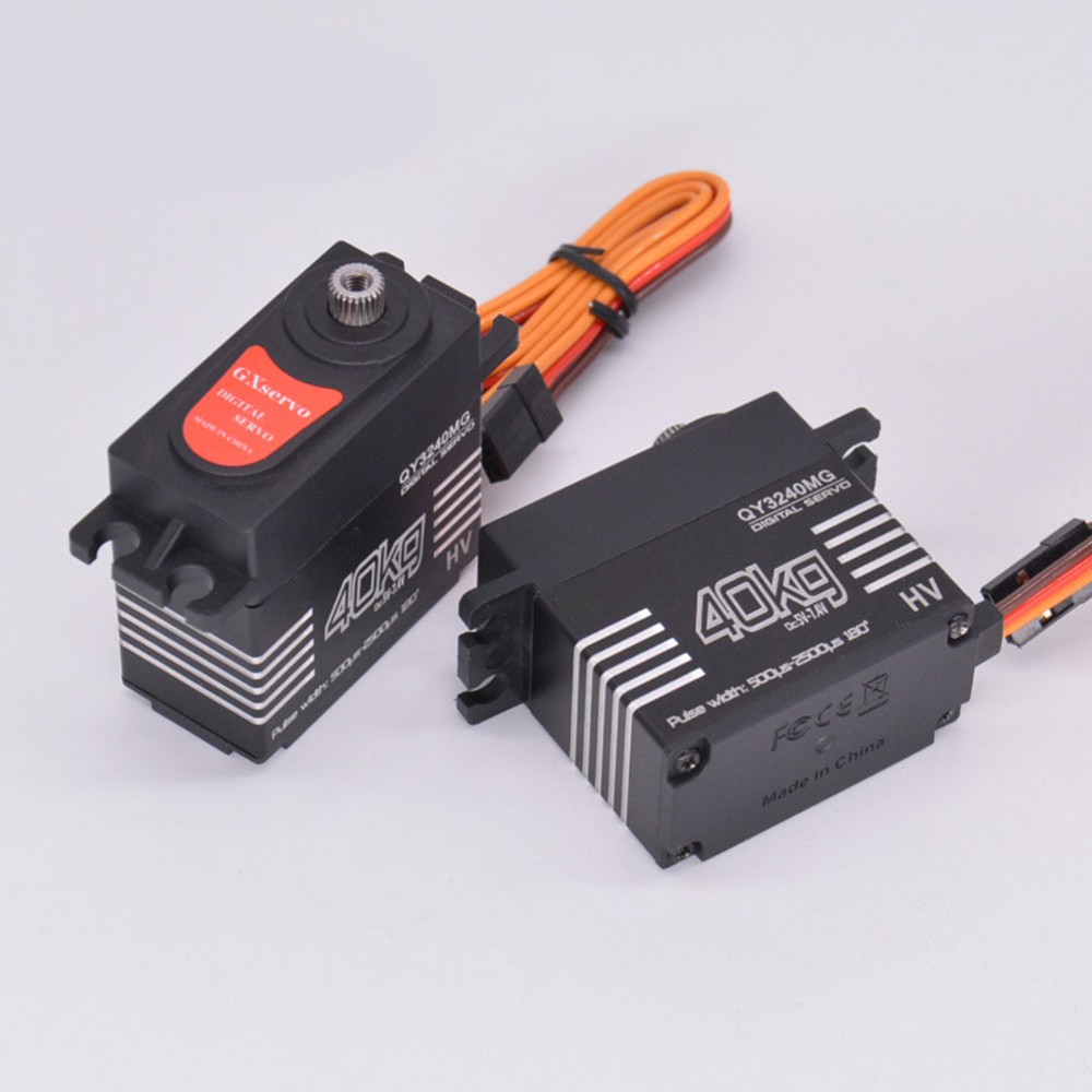 40KG Metal Gear 180° 1/8 1/10 Scale Steering Throttle RC Digital Servo