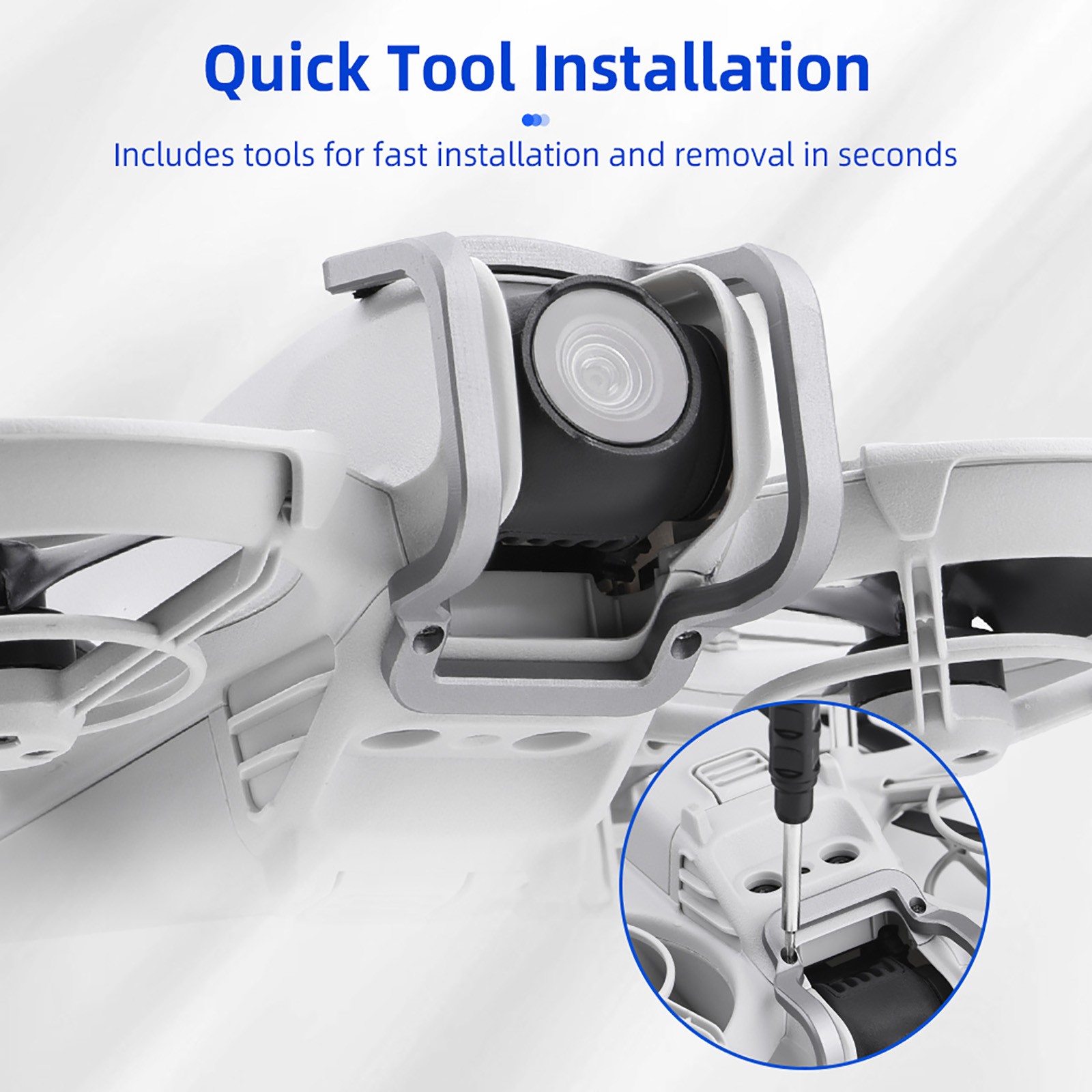 Gimbal Camera Lens Alloy Anti-collision Protector Bar Bumper For DJI NEO Drone