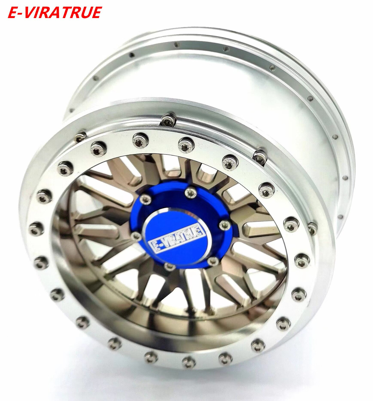 E-VIRATRUE Alu Wheel For TRAXXAS XMAXX 8S/XRT/Losi DBXL/Kraton/Outcast 1/5 4pcs
