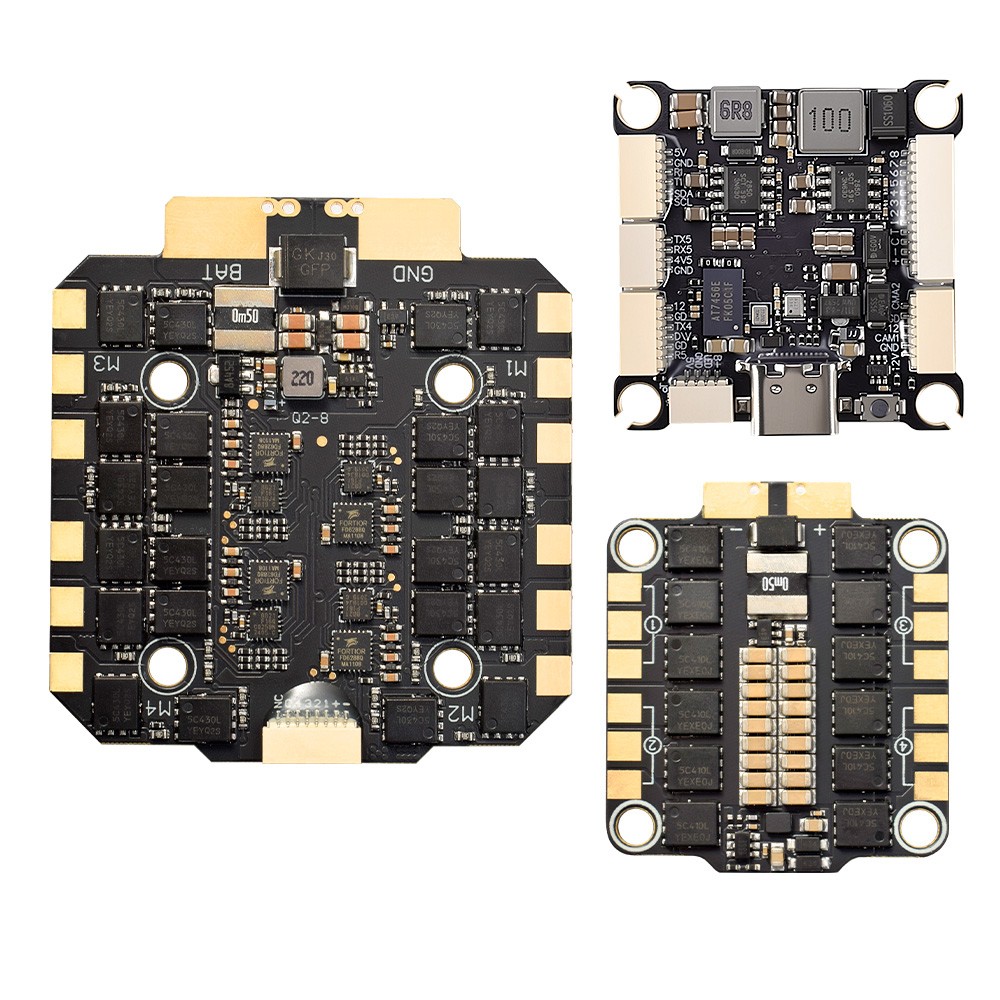 H743 Flight Stack H743 Flight Control 4in1 70A/80A ESC For RC FPV Racing Drone