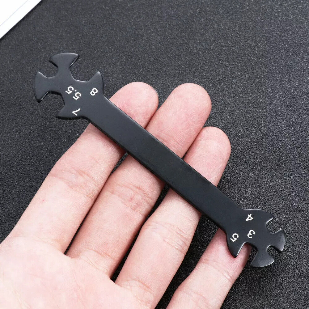 6 in 1 Special Tool Wrench 3/4/5/5.5/7/8MM for RC Hudy Turnbuckles & Nuts