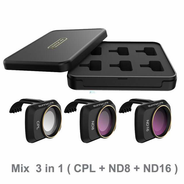 For DJI Mavic Mini 4/4K Camera Lens Filters Set MCUV ND4 ND8 ND16 ND32 CPL ND/PL