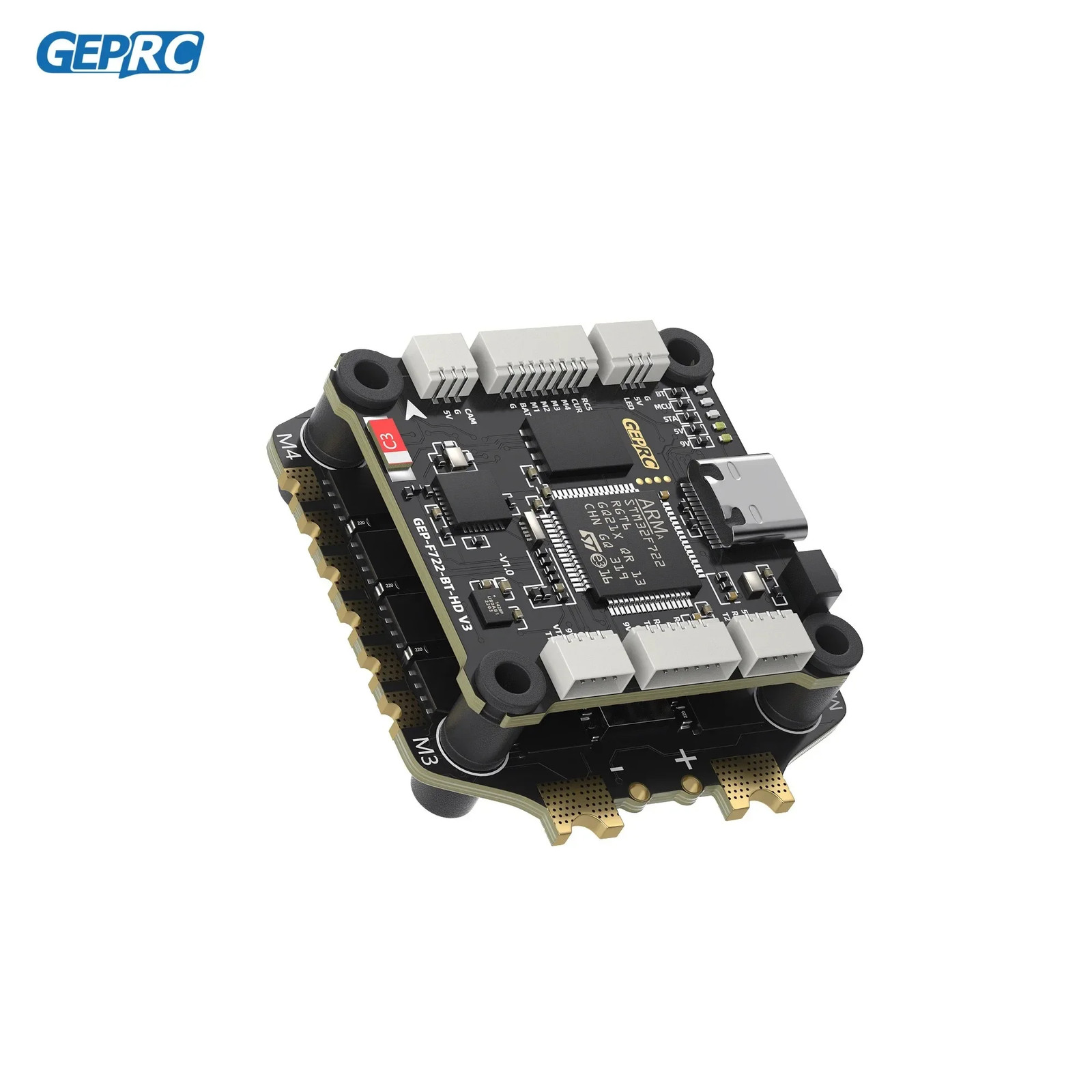 GEPRC TAKER F722 BT 8Bit 65A 60A 50A Stack 4IN1 ESC 512M 32Bit Data Flight