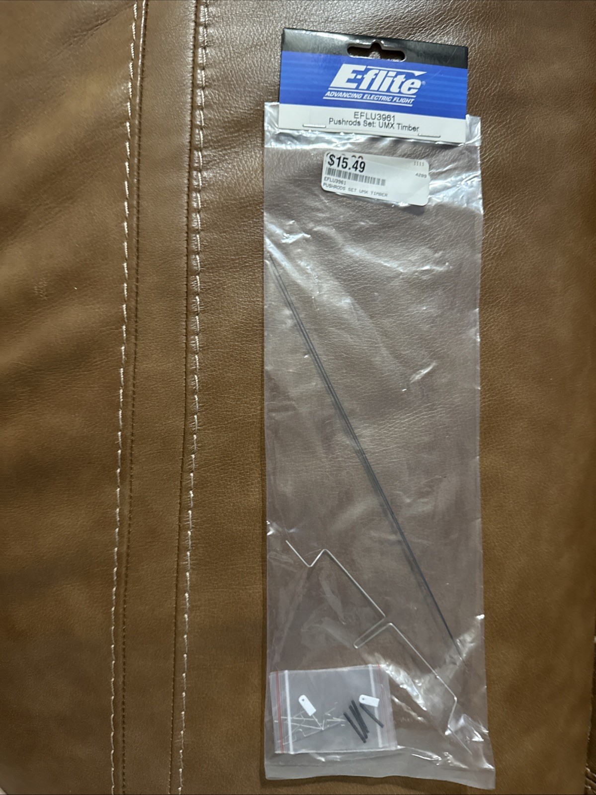 E-FLITE AIRPLANE PART EFLU3961 PUSHROD SET: UMX TIMBER