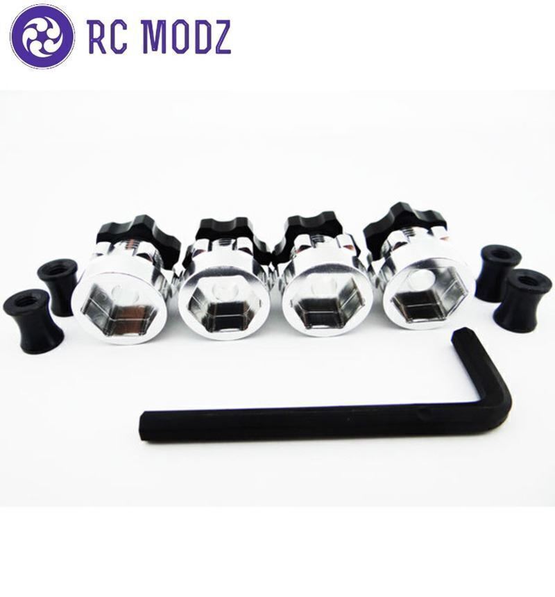 Hot Racing WH17HS01 Aluminum Hex Hub Adapters 12mm to 17mm (6mm Offset)