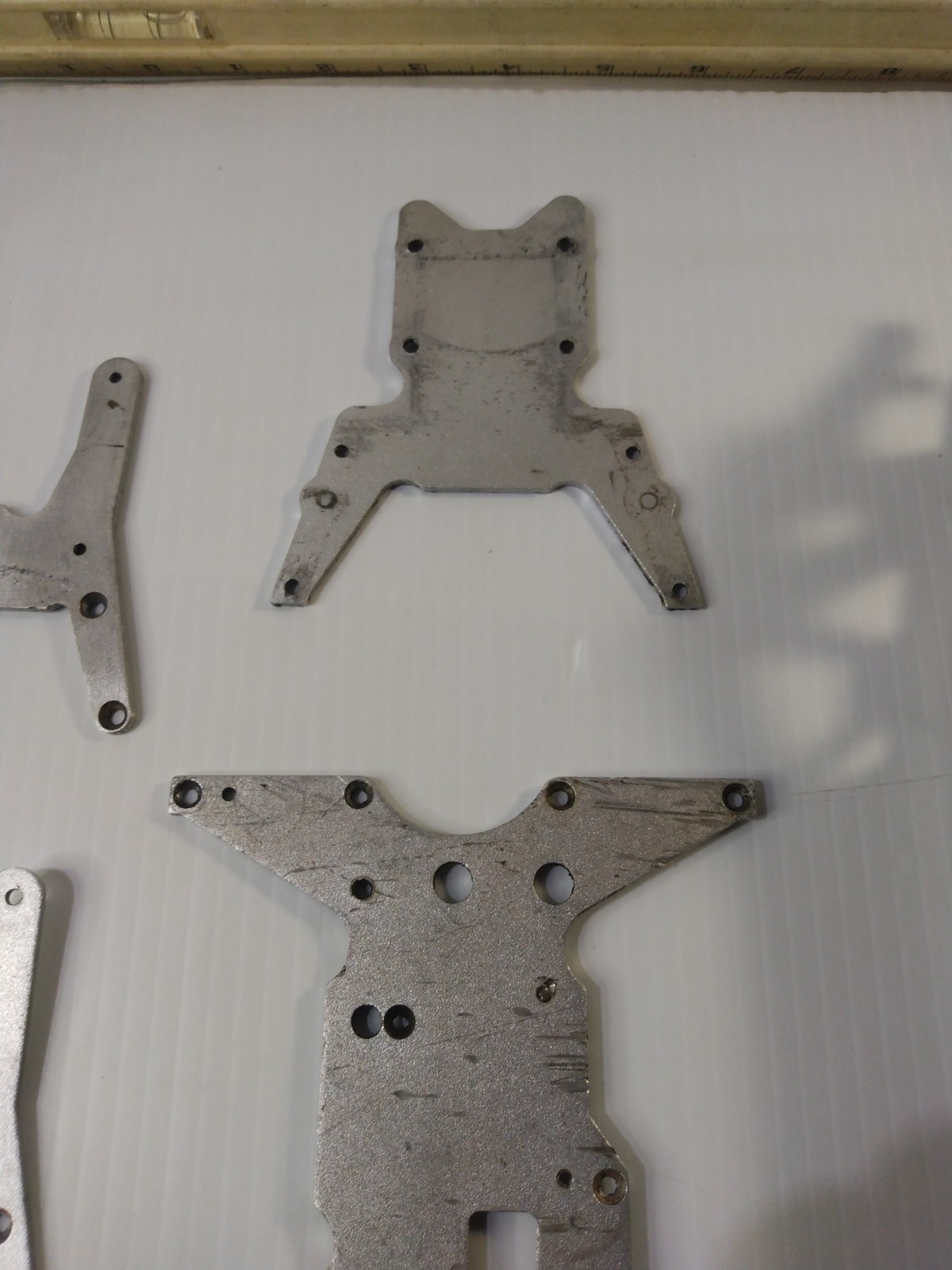 Team Losi LST2 Chassis Parts, Nitro Rc Replacement Parts Rc Stuff, Color Silver
