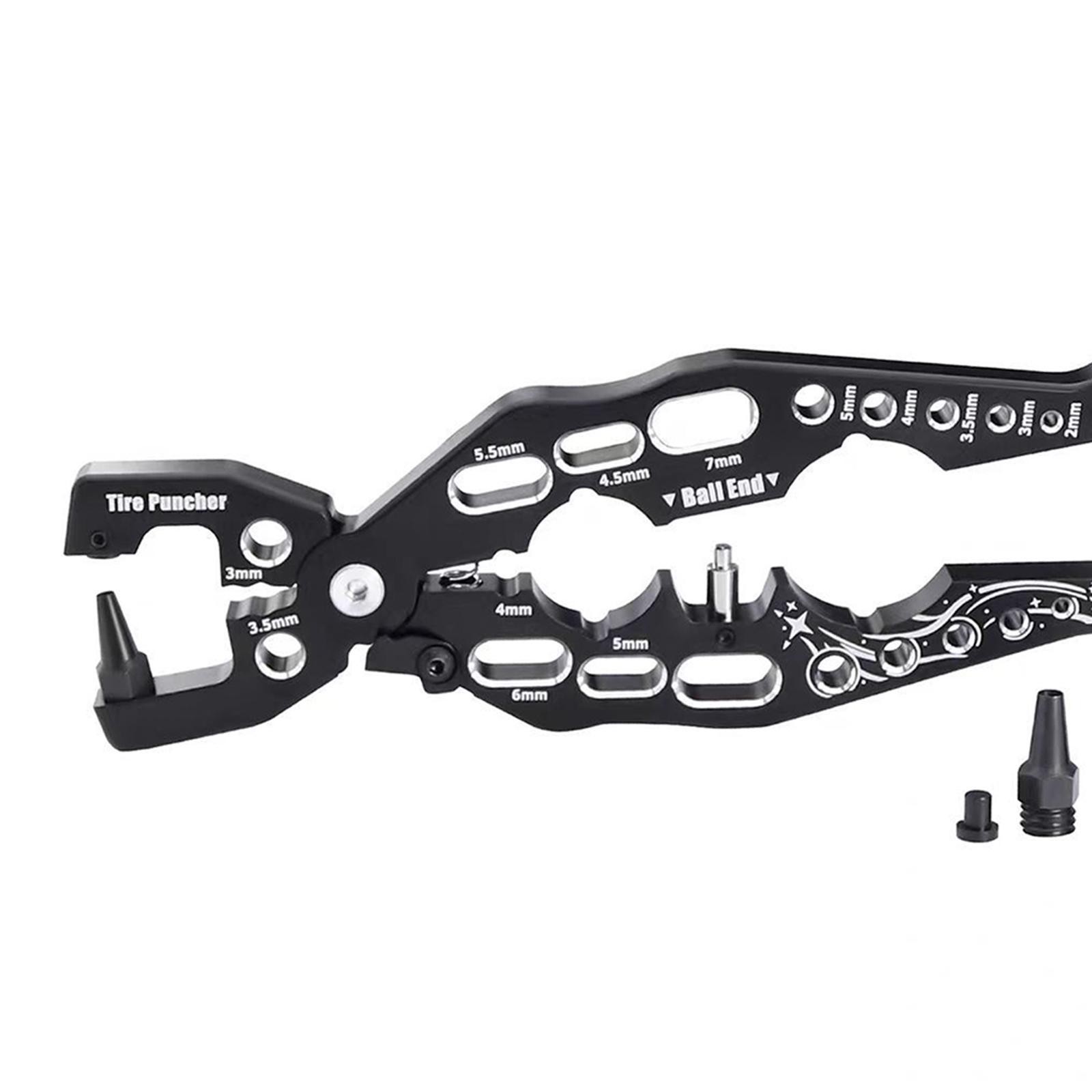 RC Shock Absorber Clamp, Ball Joint Mount, Ergonomic, Wear-resistant, Compact