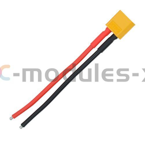 XT60 Male / Female Connectors 10CM Silicone Wire Cable 14 AWG For Lipo RC ESC