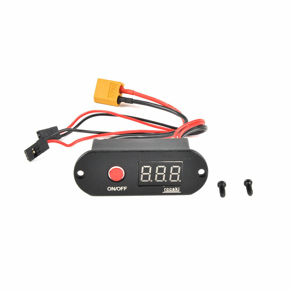 Rccskj 2in1 15A UBEC digital switch 6-13V 65mm*27mm*35mm 2109#