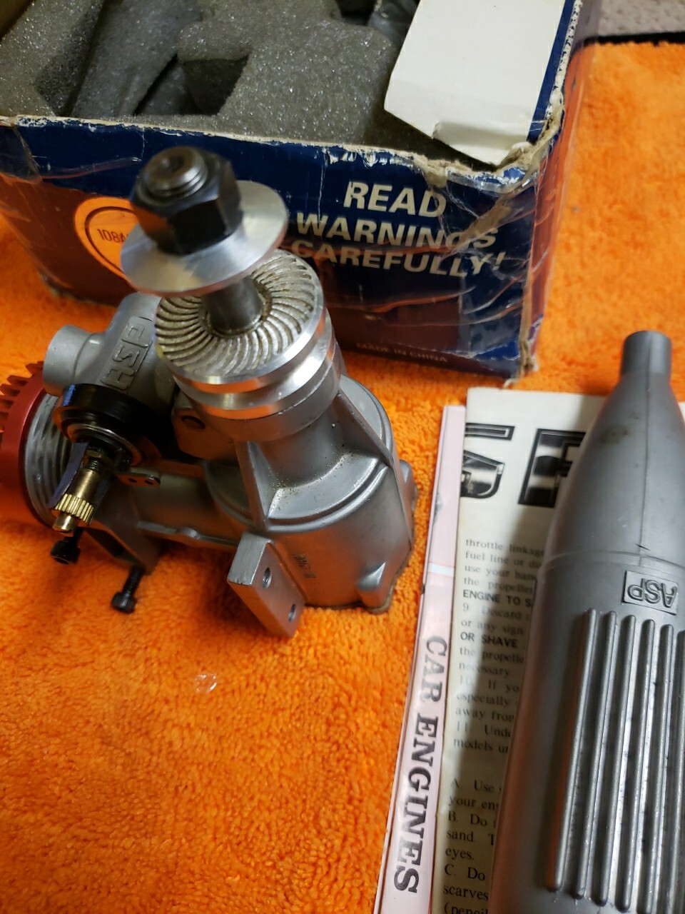 ASP Engine – ASP 108A ABC Super RC motor – Nice – N24