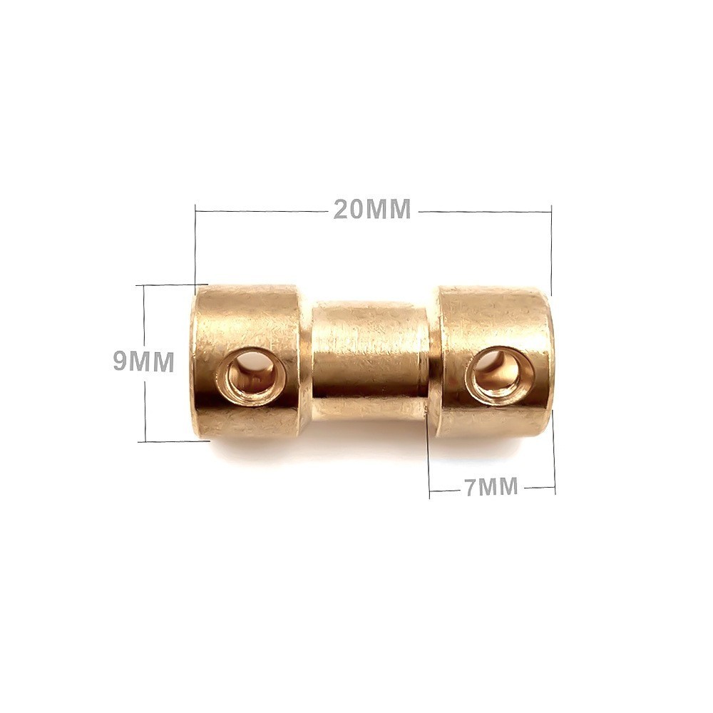 Hot Sale Useful Coupler Brass Coupling Joint 2/2.3/3/3.17/4/5/6mm
