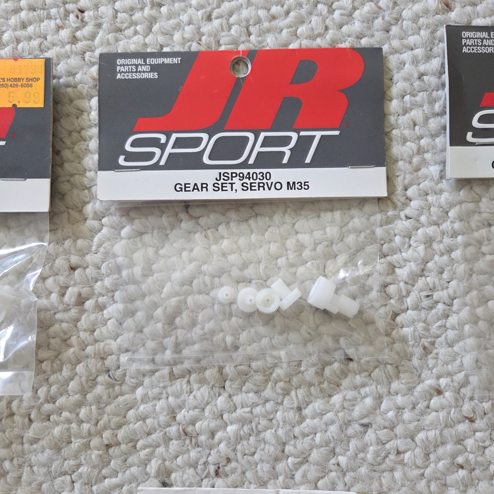 JR Racing ~ Plastic Servo Gear Lot ~ 44 Items ~ RC Servo Parts Lot ~ NIP NOS
