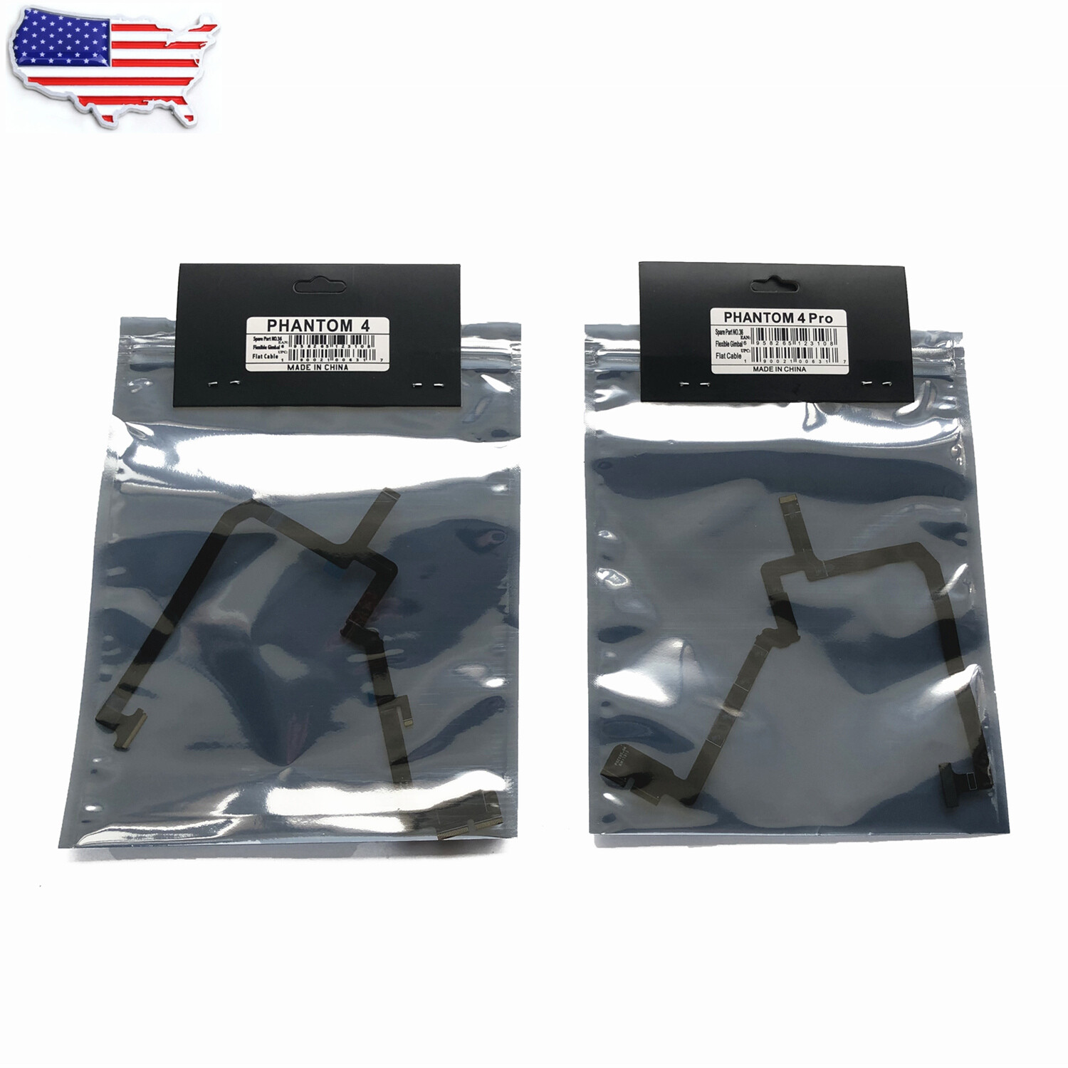 New For DJI Phantom 4 / 4 Adv /4 Pro V2.0 Flexible Gimbal Flat Ribbon Flex Cable