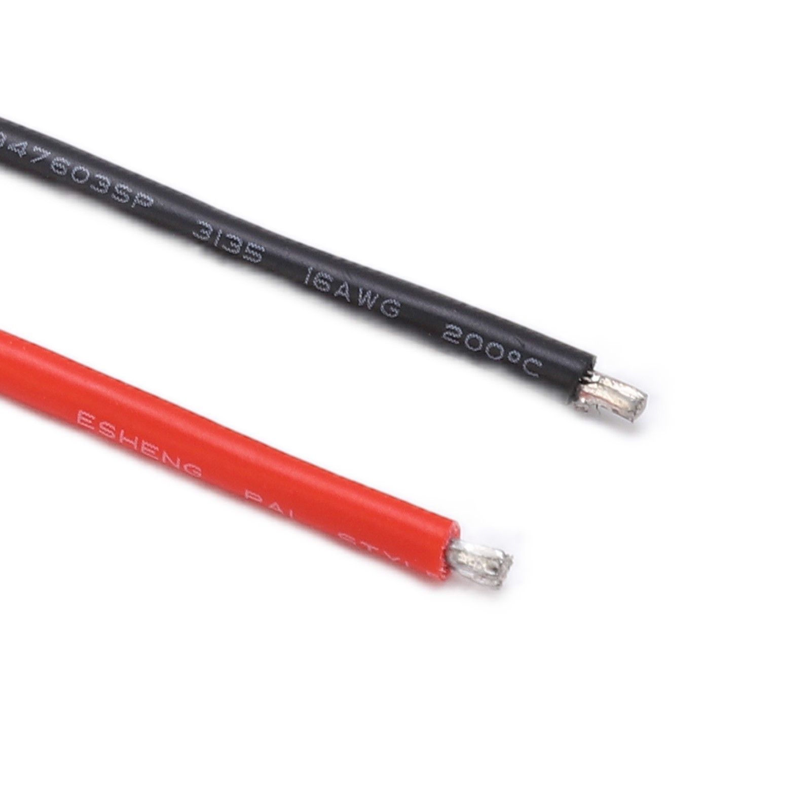 RC Motor Cable Durable Soft Extension For Brush Motor Vehicles