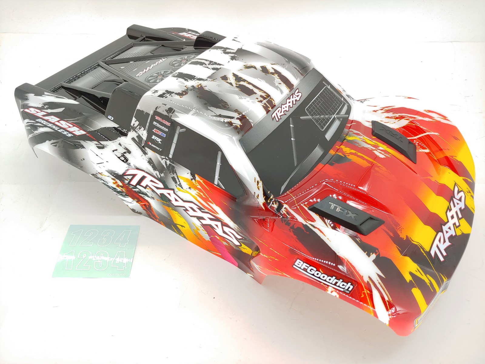 NEW: Traxxas Slash 2wd VX3 58434-4 2026 Clipless Short Course Truck Body RED