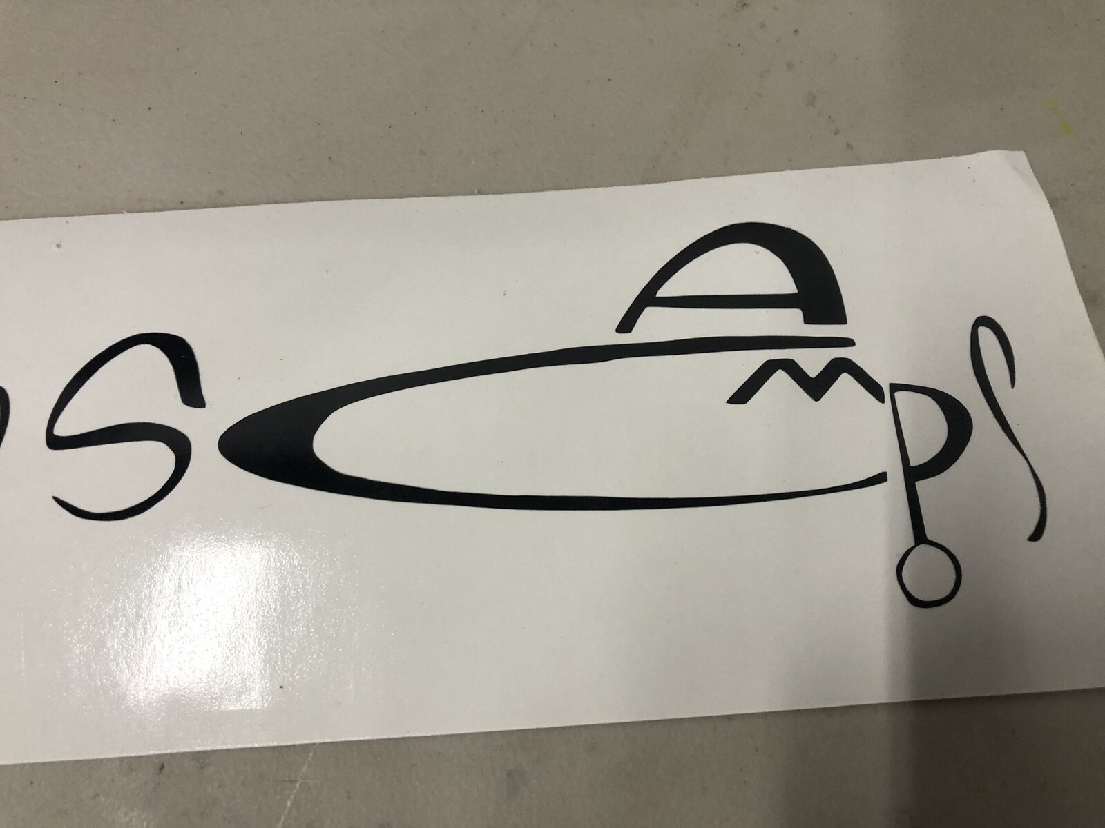 Set of 4 Remote Control Scamps Club Decals 5” RC Airplane Stickers MS