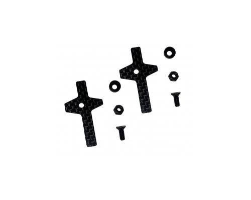 Precision-Crafted 1:10 Touring Graphite Wing Holder-1mm