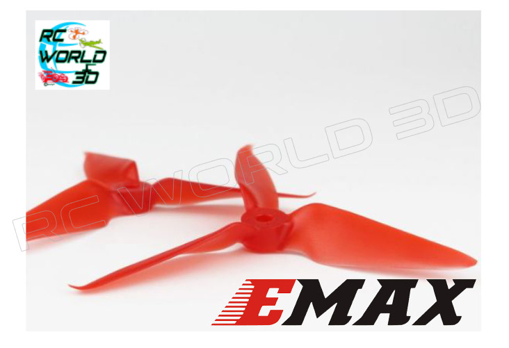 Emax AVAN R5 R5.65 TRIPLE-Blade FPV Race Propeller Props (1 Set 4pcs) RED