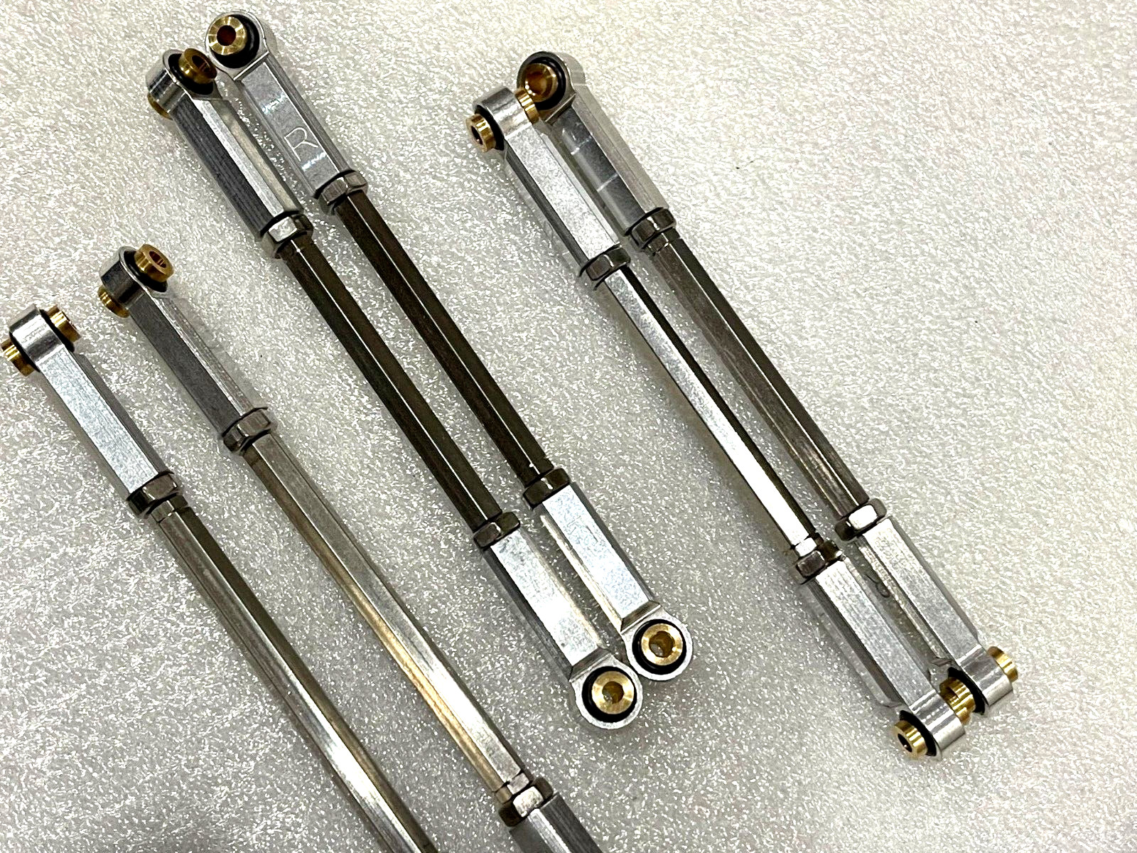 Aluminum Stainless Steel Steering & Suspension Link Set for Arrma Kraton 4s V2 S