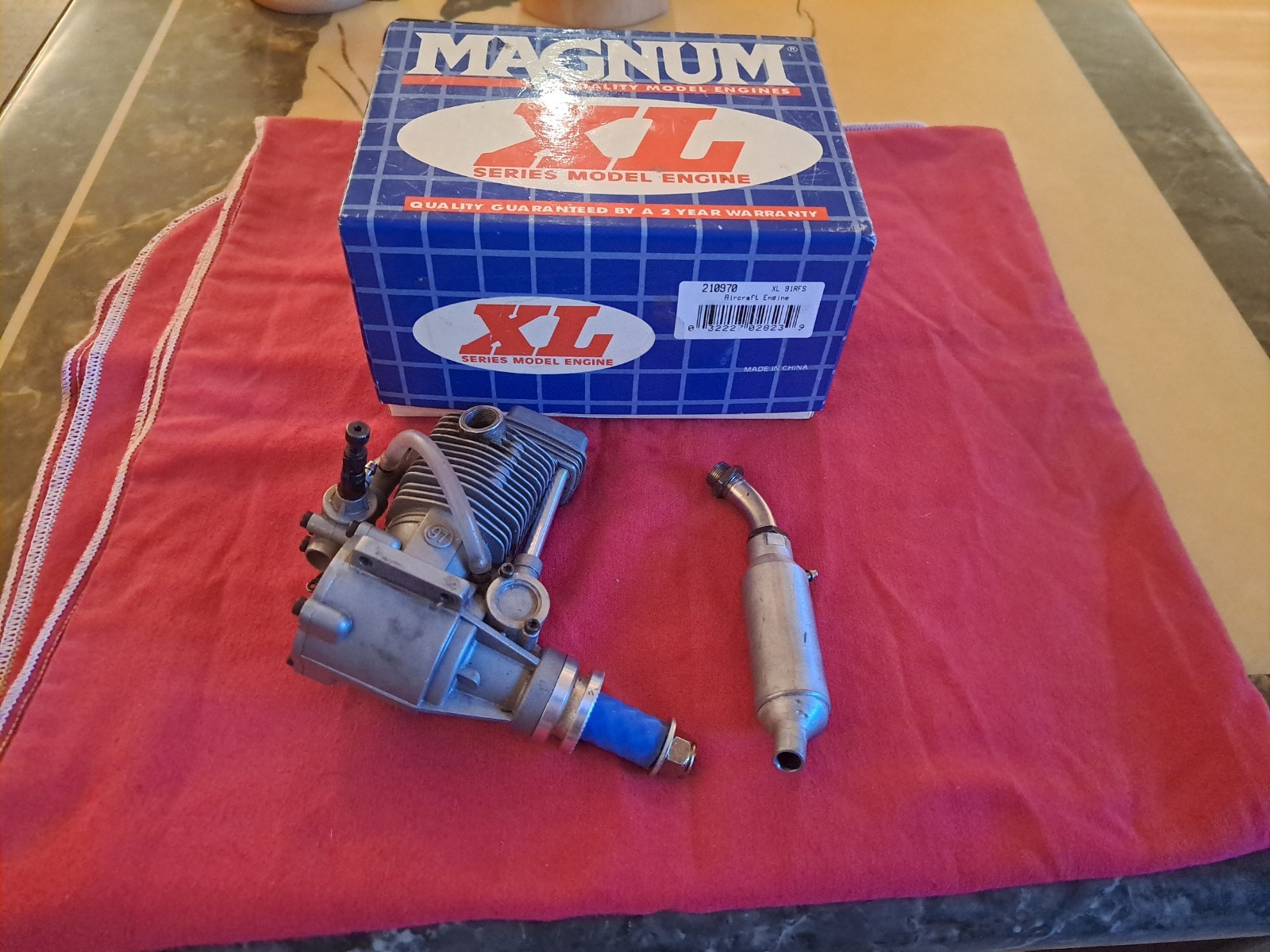 Magnum XL Engine – magnum XL91RFS XL 91 RFS RC Engine- Used- Part 210970