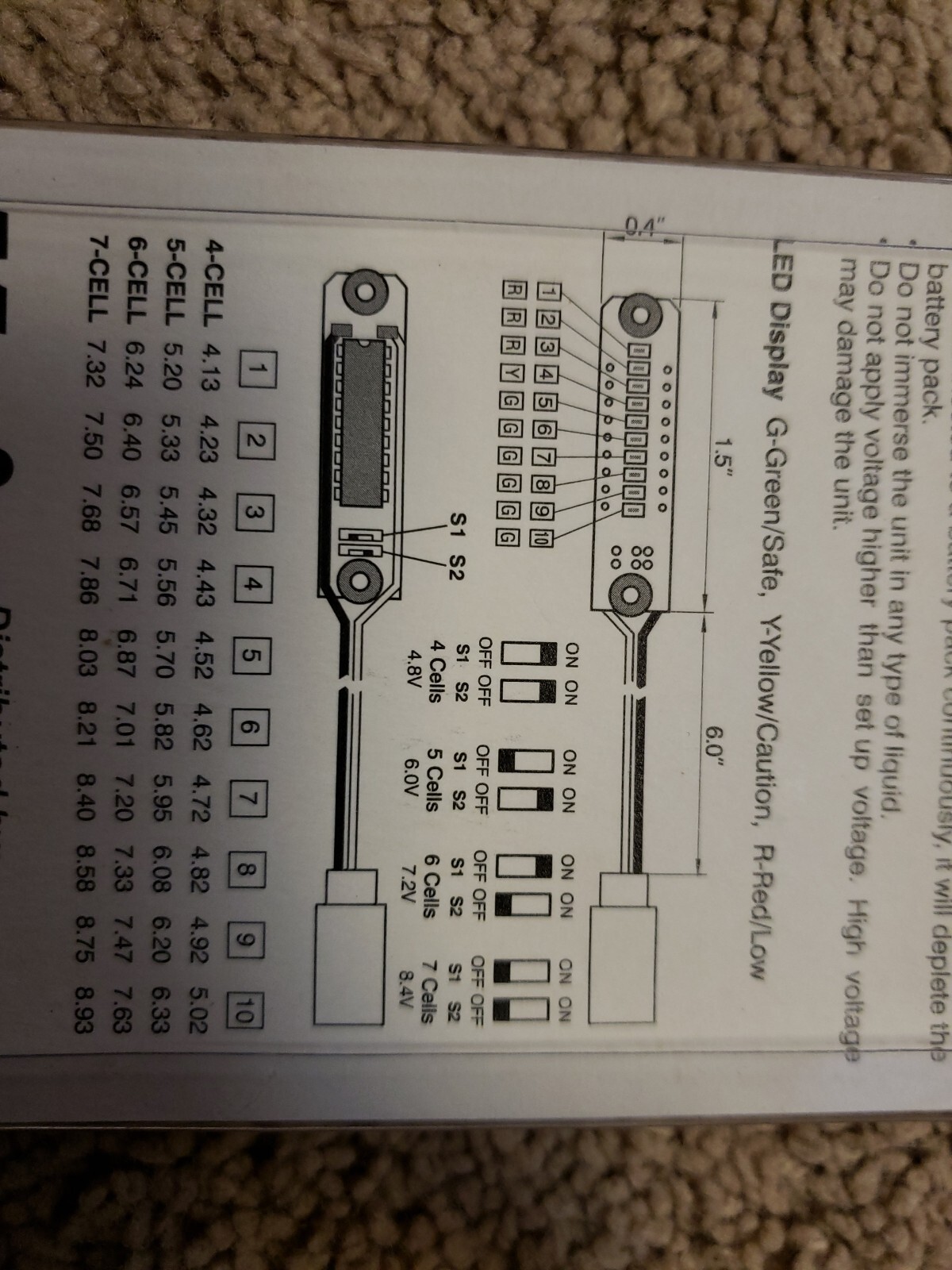 Maxx products – MPI on-board battery checker – ACC617 – New!
