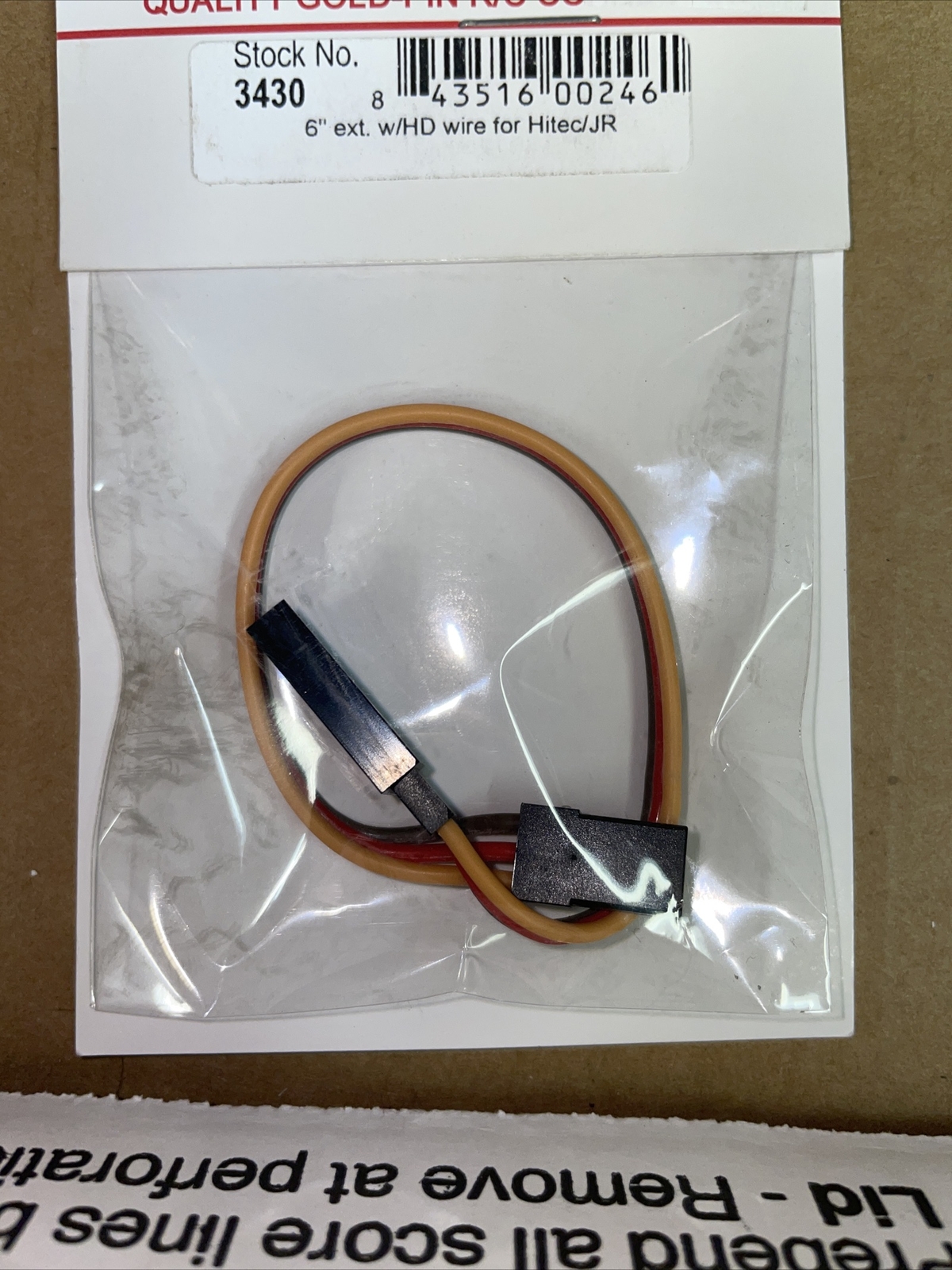 Mpi Maxx 6″ Extension with HD Wires for Hitec/JR. #3430 •