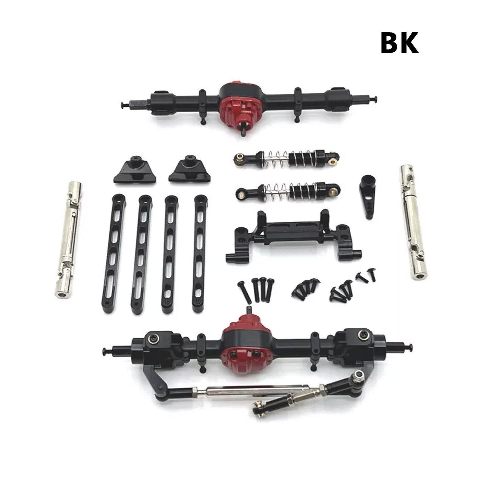 For 1/12 MN82 LC79 MN78 RC Upgrade Parts Full Car Metal Assembly Kit Replacement