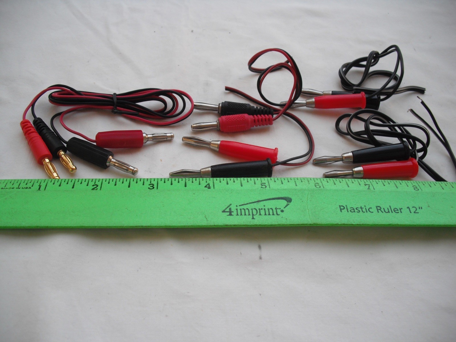 Lot of 6 Assorted Banana Plug Set, Wires, Cables, RC R/C Plane Airplane Boat Car