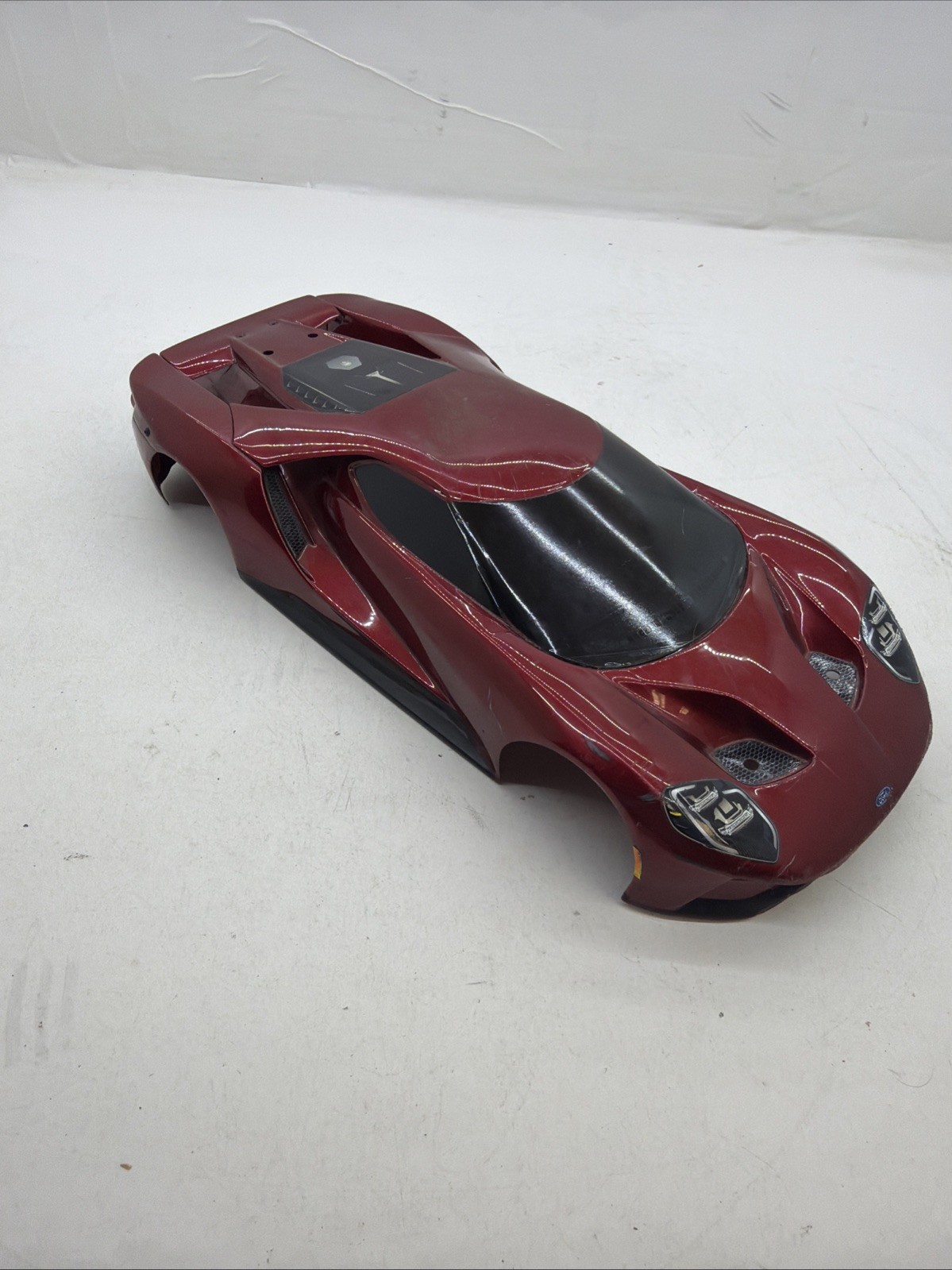 Used/Read: RARE FORD GT Traxxas 4-Tec 2.0 1/10 4wd Touring Car Body RED