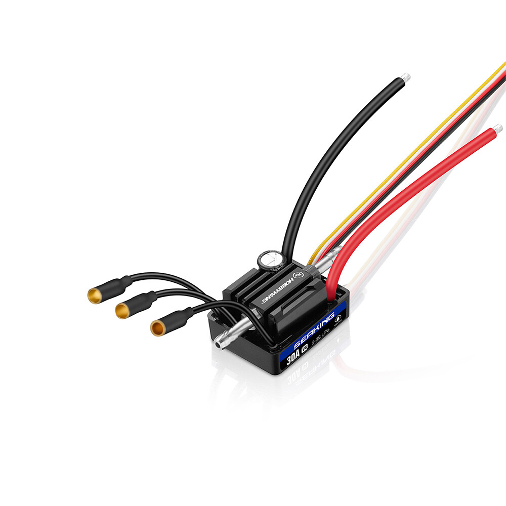 HOBBYWING Seaking V4 Brushless Sensorless ESC 30A 90A 120A 160A BEC for RC Boat