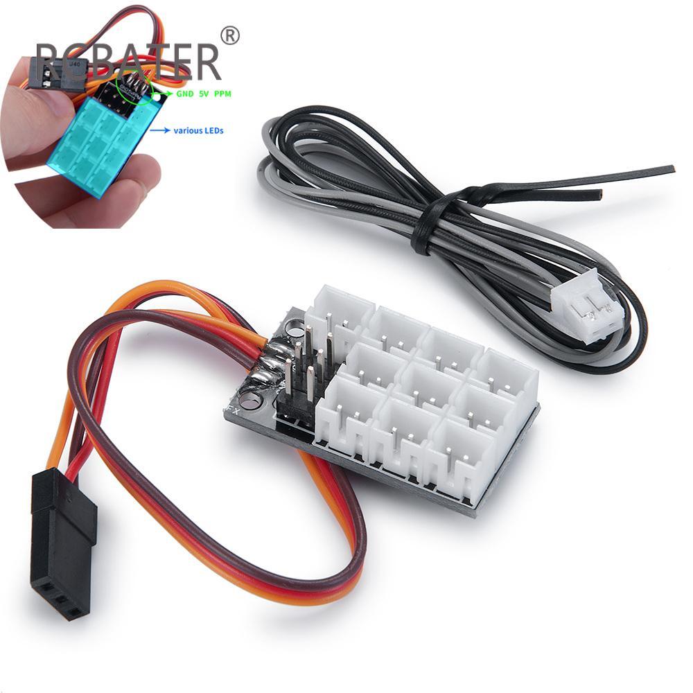 4in1 Light System Expansion Board PH2.0 Module for 1/14 Tamiya Tractor Truck Car