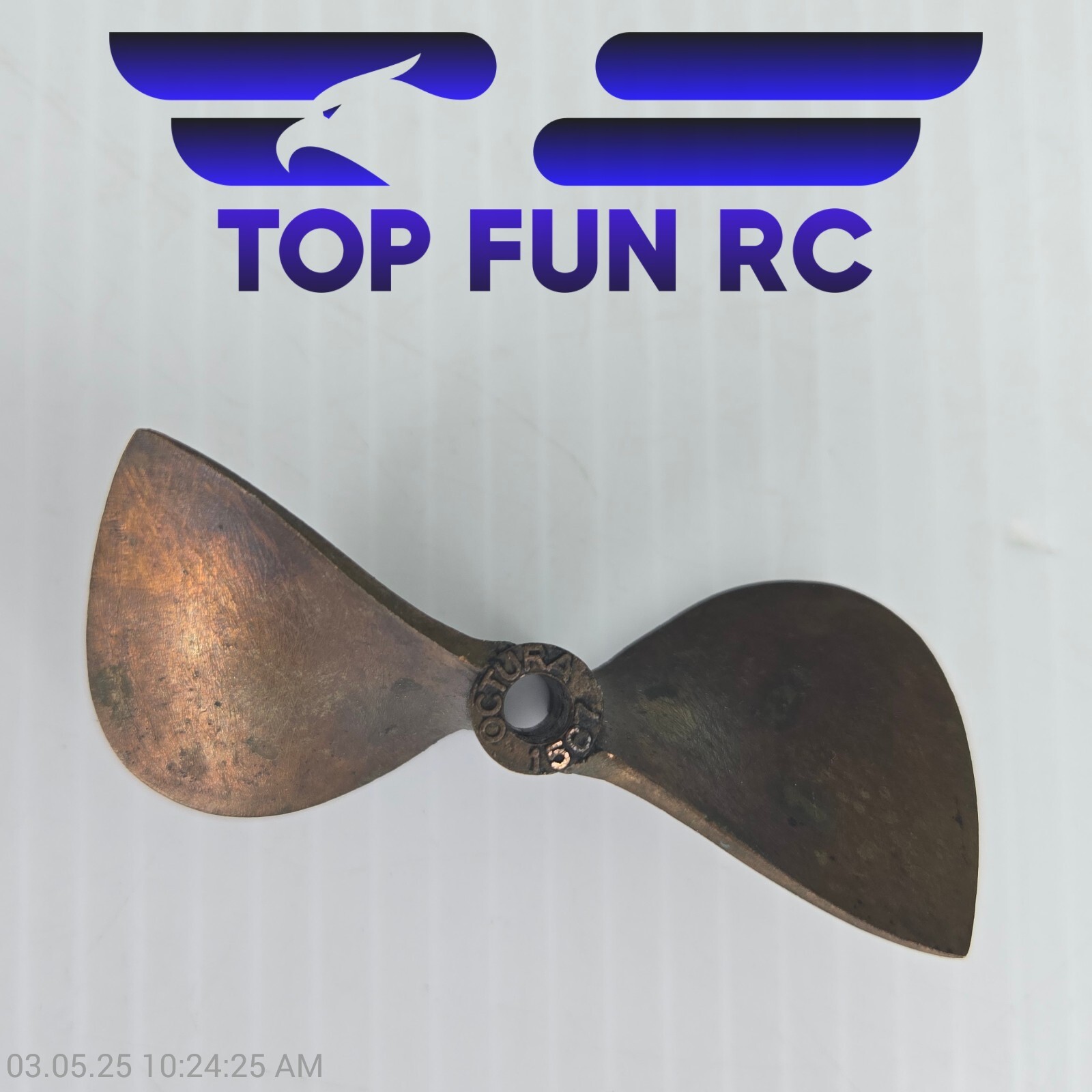 Octura #1507 Copper Propeller-Shaft Size 3/16″