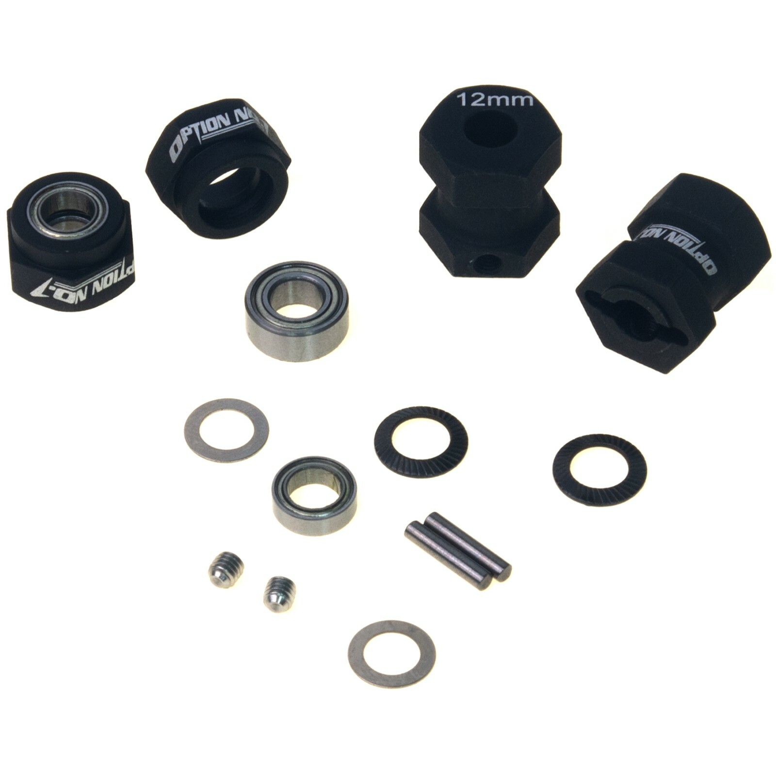 12mm HEX Adapter For TAMIYA Grasshopper / Hornet / Frog / Wild One/Grasshopper 2