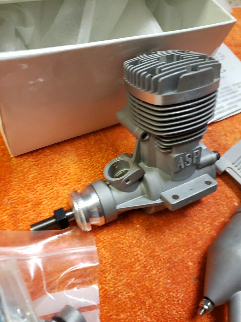 ASP Engine – ASP S 61 A – S61A RC motor – New