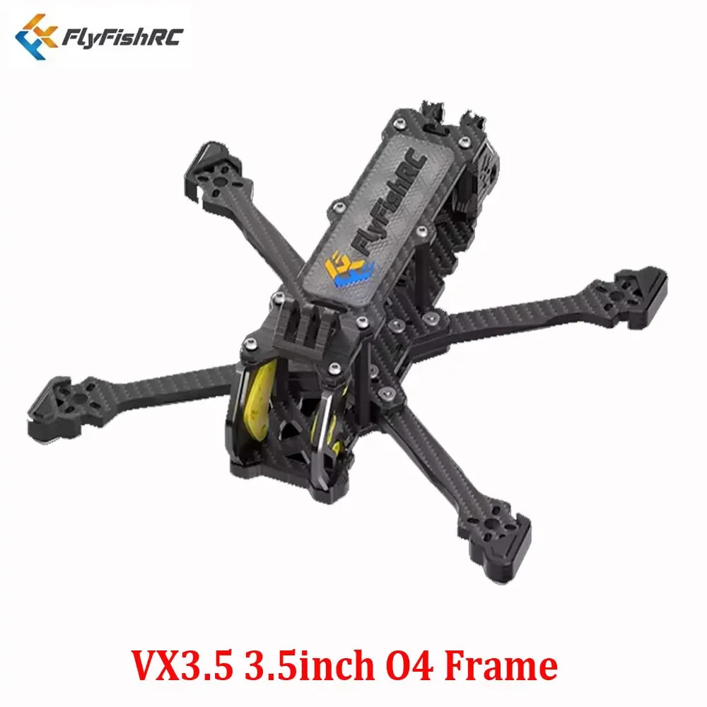 FlyFishRC FPV Volador VX3 VX3.5 O4 FPV Frame 3inch 3.5inch Compatible DJI O4 Air
