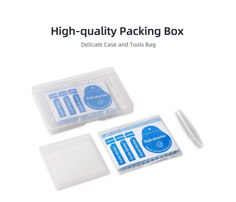 2Pcs Ultra-Slim Lens Tempered Glass Protective Film For DJI AIR 3 Lens Protector