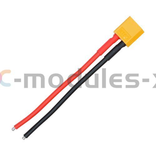XT60 Male / Female Connectors 10CM Silicone Wire Cable 14 AWG For Lipo RC ESC