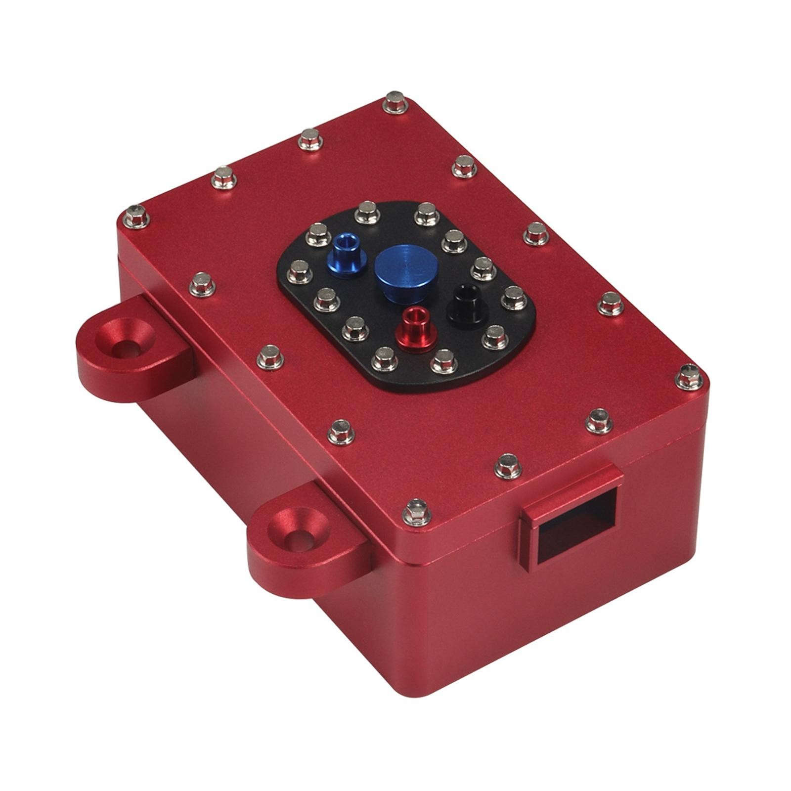 CNC Metal Scale Fuel Cell Receiver Box for SCX10 PR10 TRX4 1/10 RC Crawler Zn