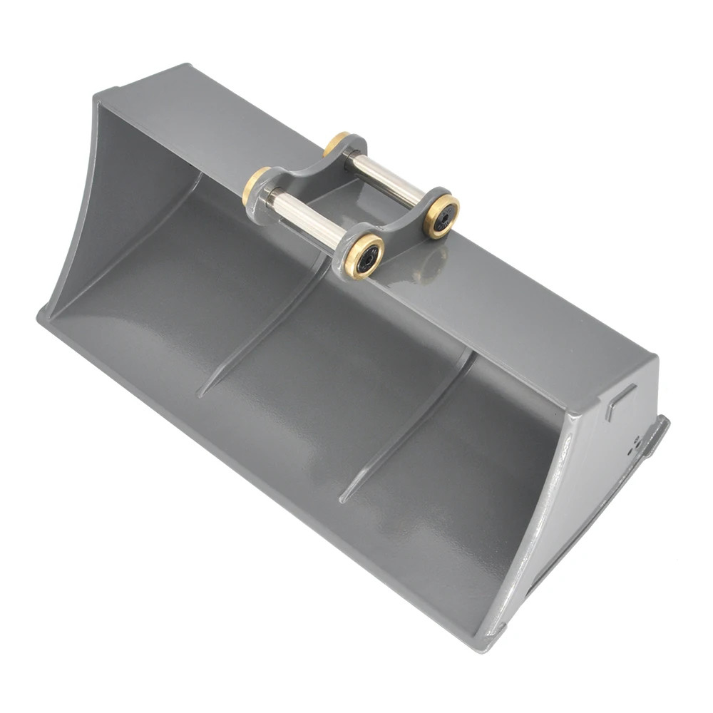 Metal Big Wide Mud Bucket S020-001 1:14 RC For E010 E111 Excavator Ditch Clear