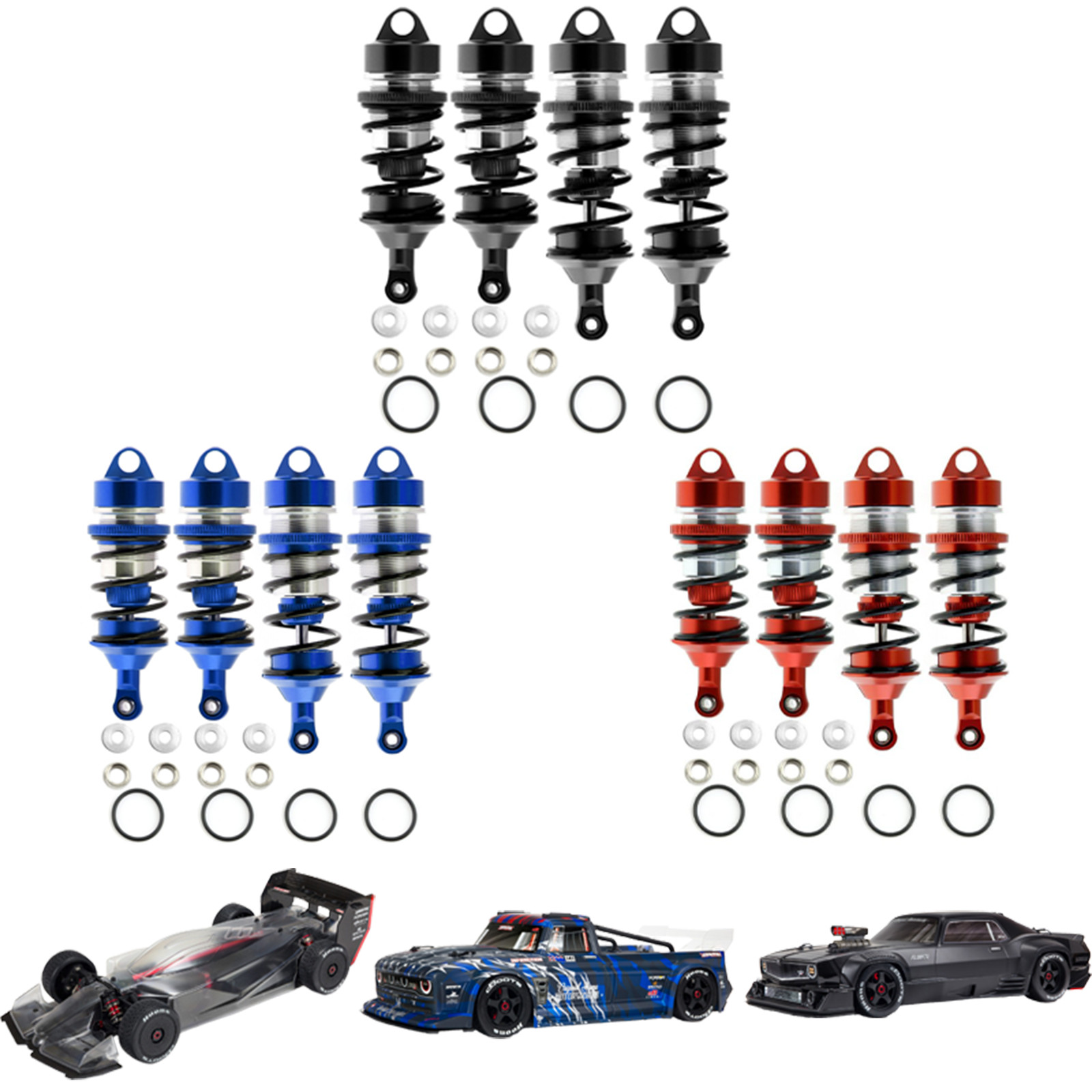 Shock Absorber Metal for ARRMA 1/7 LIMITLESS INFRACTION FELONY