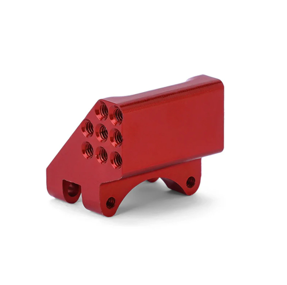 INJORA Adjustable Rear Truss Upper Link Mount CNC for 1/24 SCX24 Red SCX24-168RD